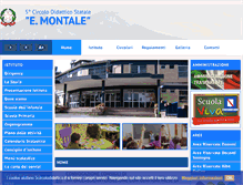 Tablet Screenshot of 5circolodidattico.it